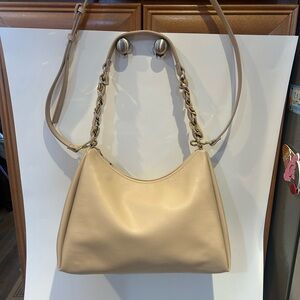 INC Beige Shoulder Bag – Minor Ink Mark – Priced Accordingly